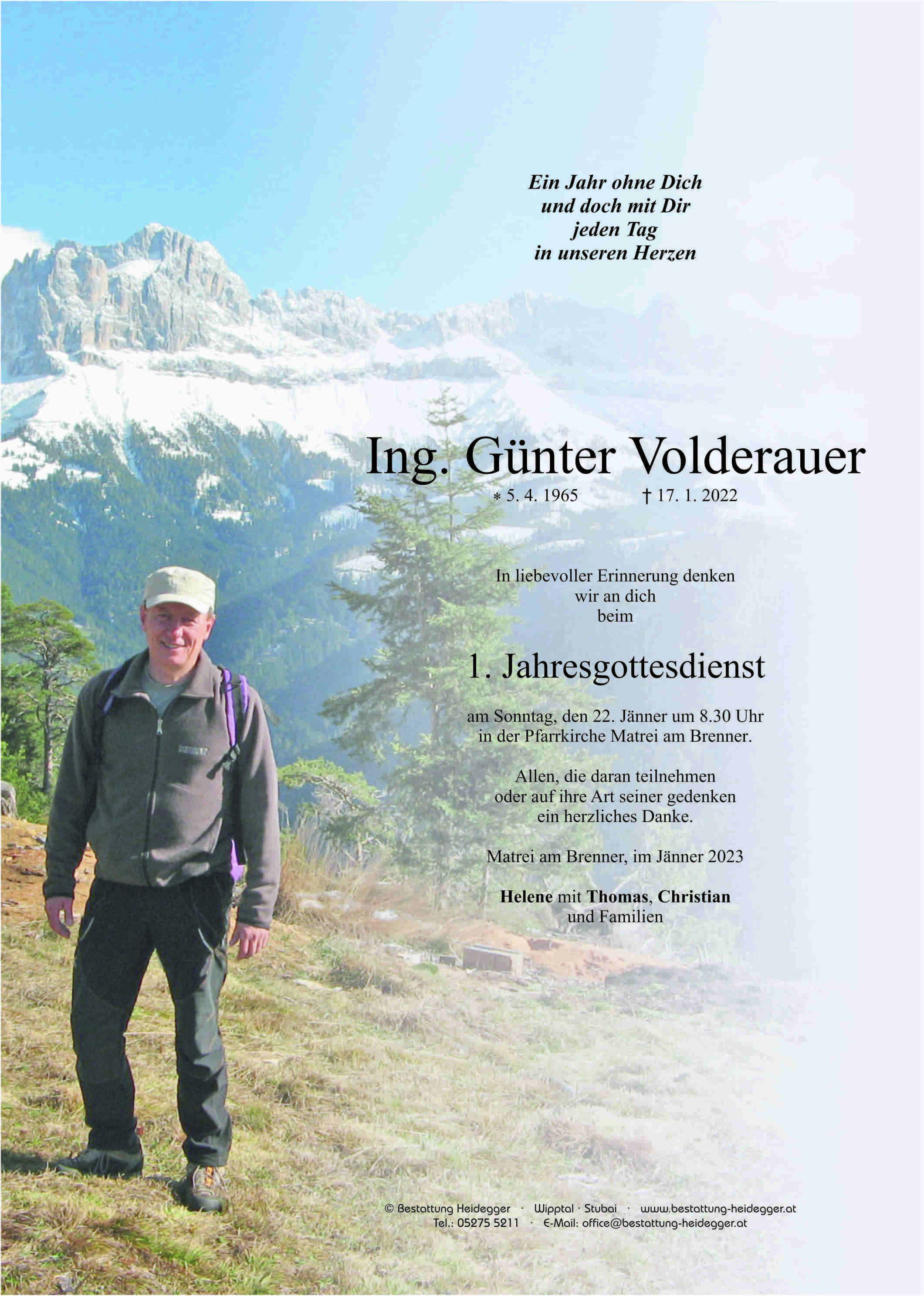 Günter Volderauer